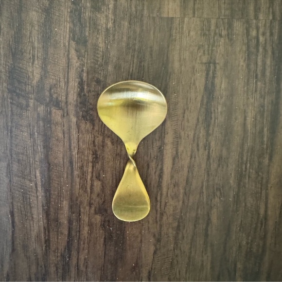 Cb2 pirouette gold mini spoon size 3.27” - Picture 5 of 9